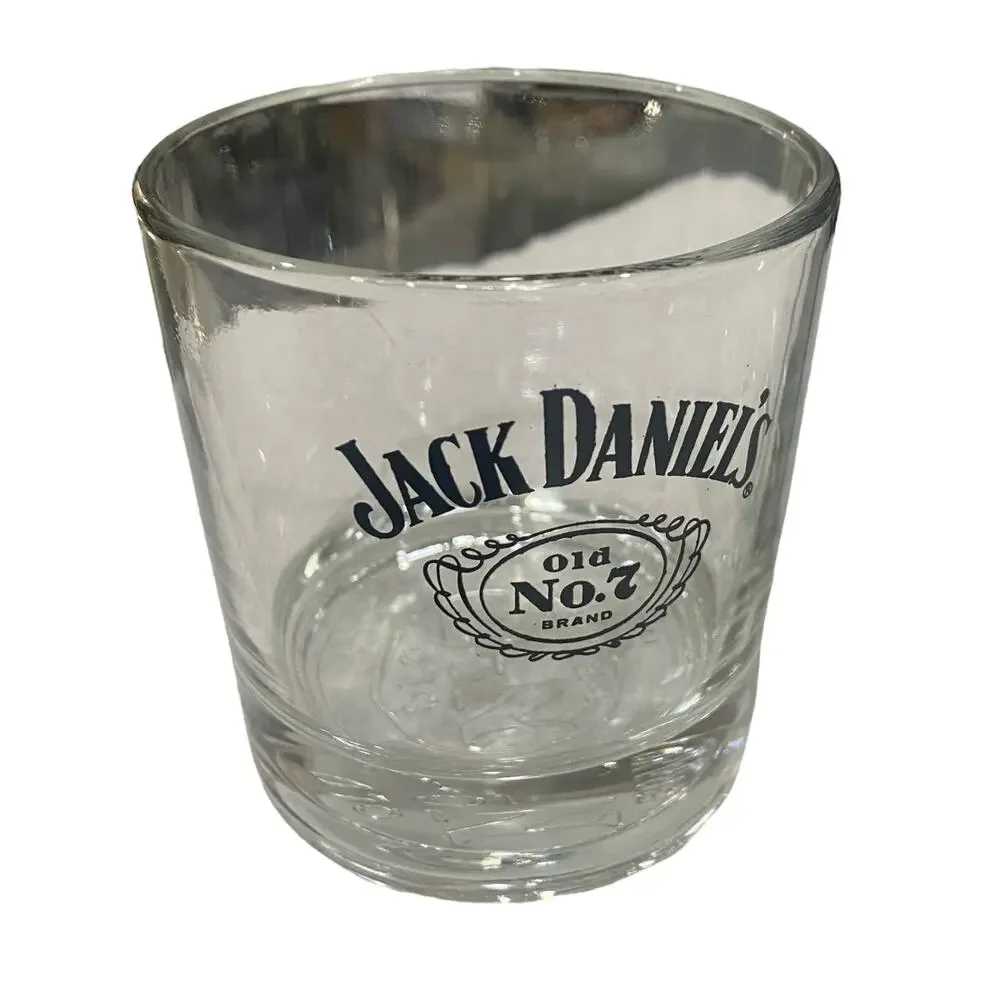 Set of 2 Jack Daniels Glasses Bourbon Whiskey Rocks Limited Edition